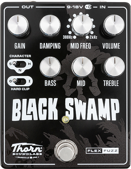 Thorn Soundlabs Black Swamp Flexible Fuzz - PÉdale Overdrive / Distortion / Fuzz - Main picture