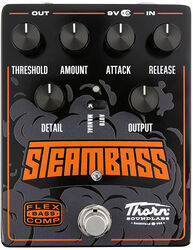 Pédale compression / sustain / noise gate basse Thorn soundlabs Steambass Compressor