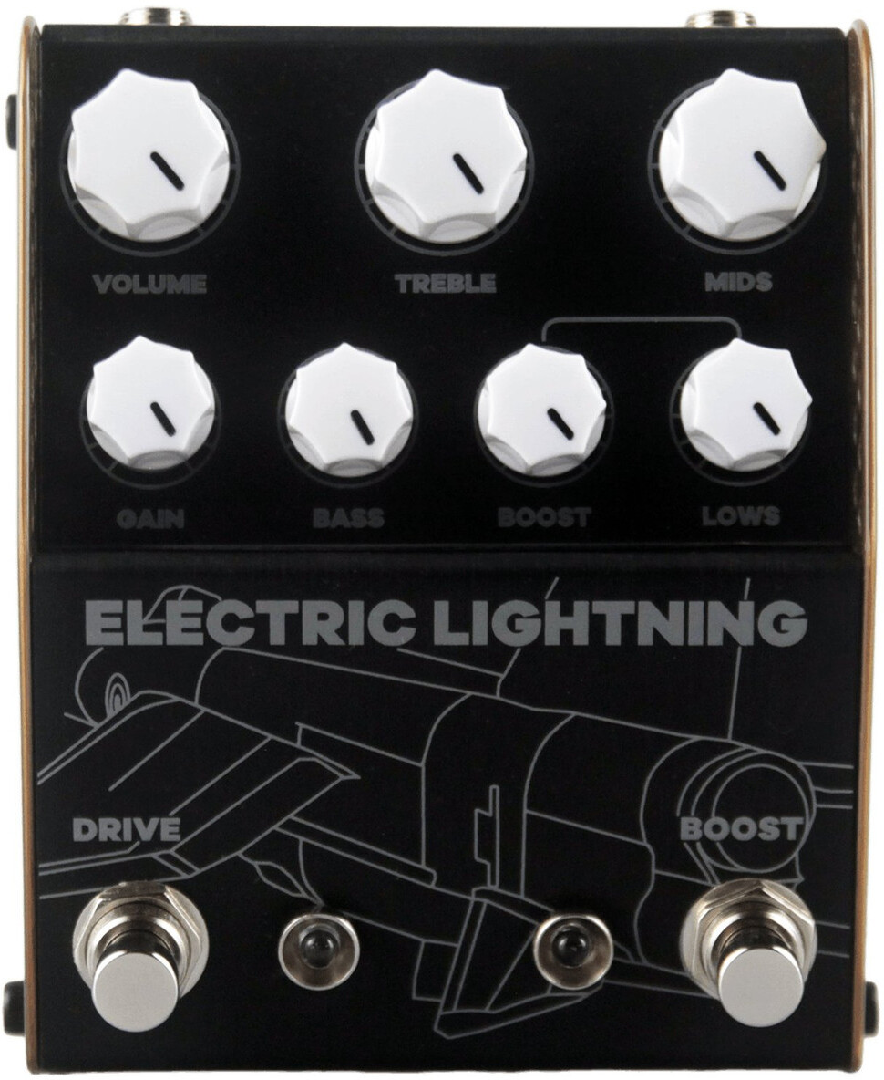 Thorpyfx Electric Lightning Overdrive Lampe - PÉdale Overdrive / Distortion / Fuzz - Main picture