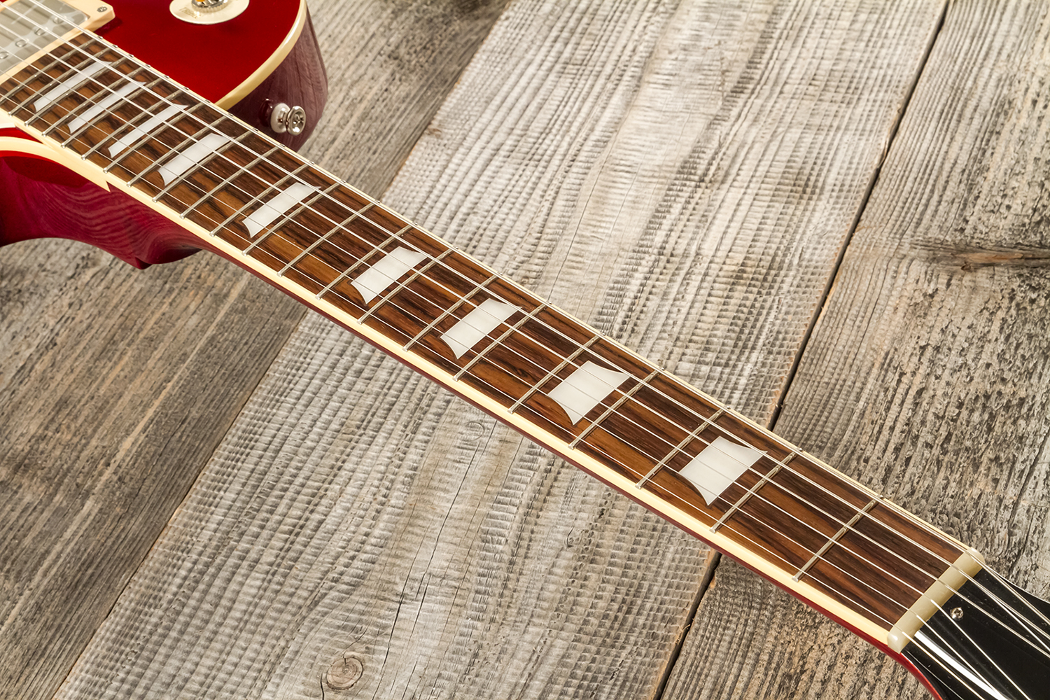 Tokai Love Rock Ls101 Jap 2h Ht Rw #2348440 - Candy Apple Red - Guitare Électrique Single Cut - Variation 4