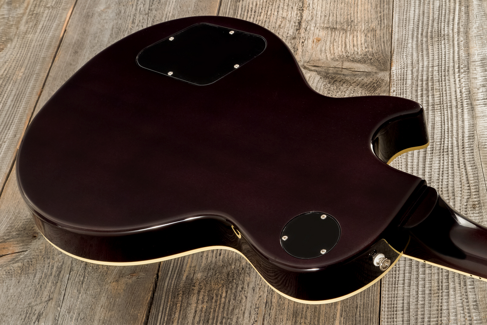 Tokai Love Rock Ls101q Jap 2h Ht Rw #2450033 - See Through Black - Guitare Électrique Single Cut - Variation 6