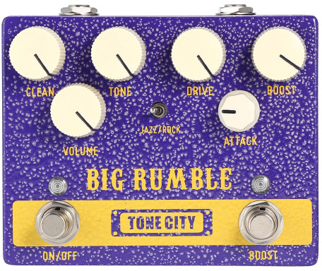 Tone City Audio Big Rumble Overdrive - PÉdale Overdrive / Distortion / Fuzz - Main picture