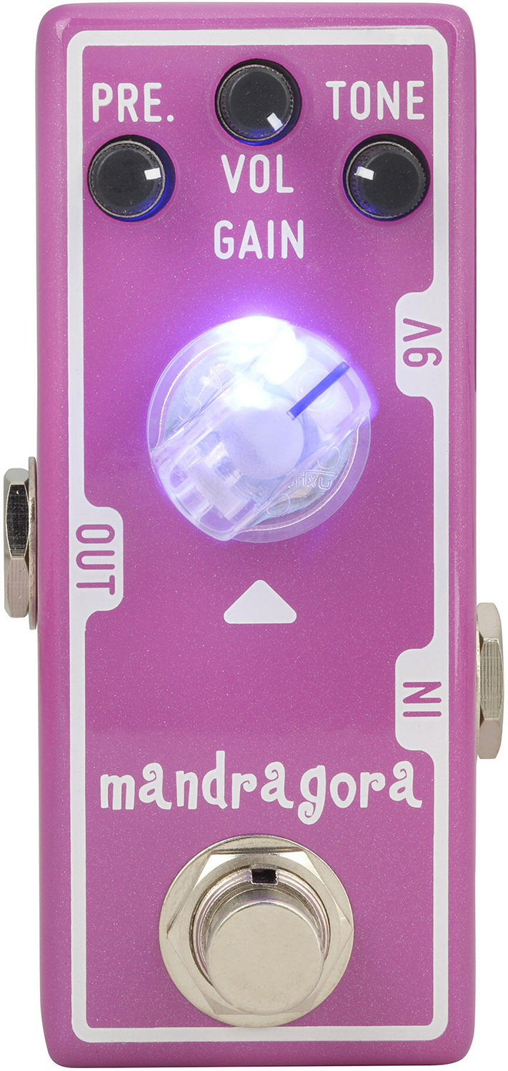Tone City Audio Mandragora Overdrive T-m Mini - PÉdale Overdrive / Distortion / Fuzz - Main picture