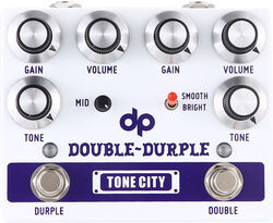 Pédale overdrive / distortion / fuzz Tone city audio Custom Double Durple Overdrive / Boost