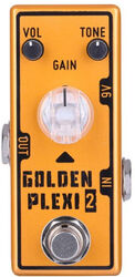 Pédale overdrive / distortion / fuzz Tone city audio T-M Mini Golden Plexi Distortion 2