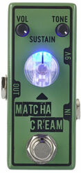 Pédale overdrive / distortion / fuzz Tone city audio T-M Mini Matcha Cream Fuzz