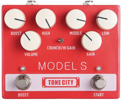 Pédale overdrive / distortion / fuzz Tone city audio Model S Distortion