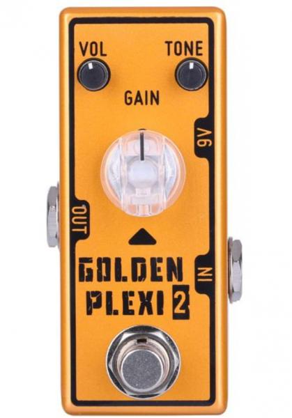 Pédale overdrive / distortion / fuzz Tone city audio T-M Mini Golden Plexi Distortion 2