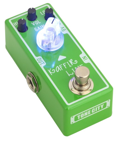 Tone City Audio Kaffir Lime Overdrive T-m Mini - PÉdale Overdrive / Distortion / Fuzz - Variation 1