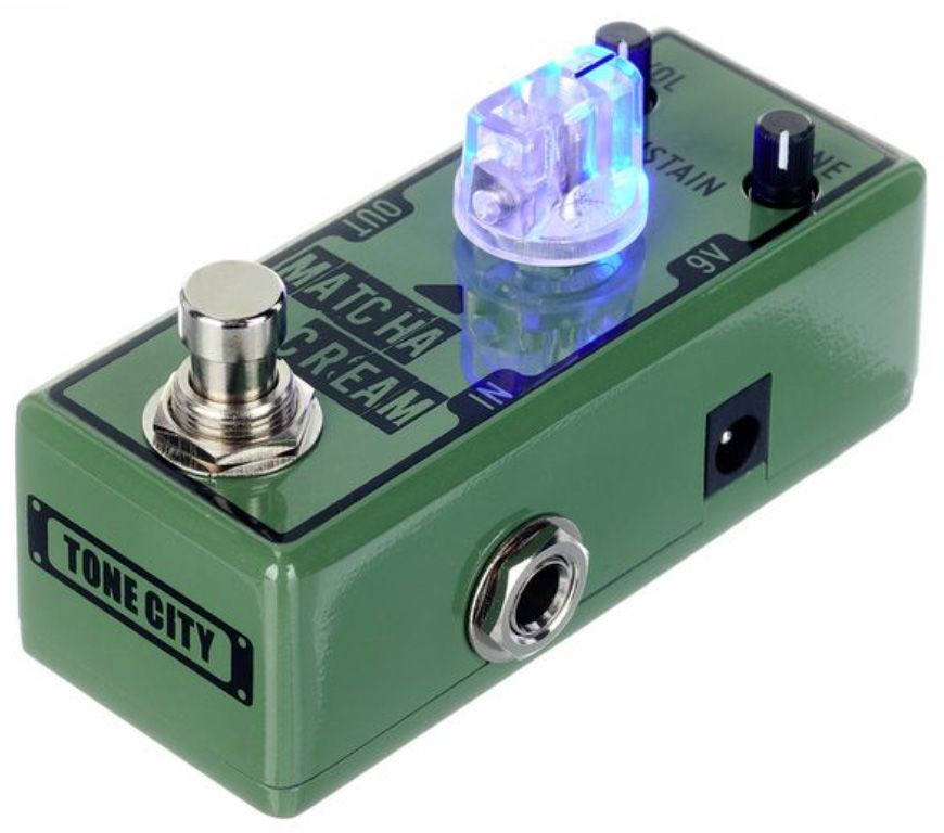 Tone City Audio Matcha Cream Fuzz T-m Mini - PÉdale Overdrive / Distortion / Fuzz - Variation 1