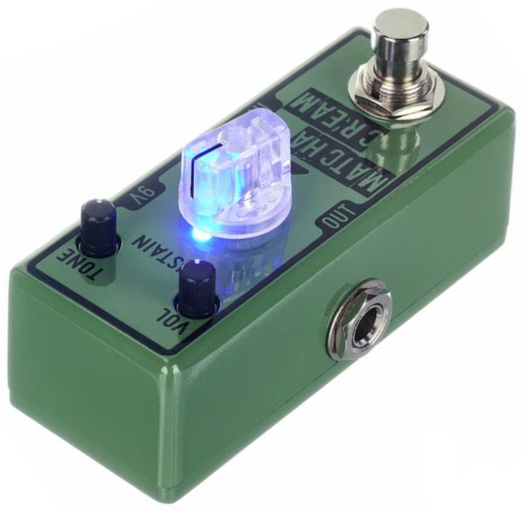 Tone City Audio Matcha Cream Fuzz T-m Mini - PÉdale Overdrive / Distortion / Fuzz - Variation 2