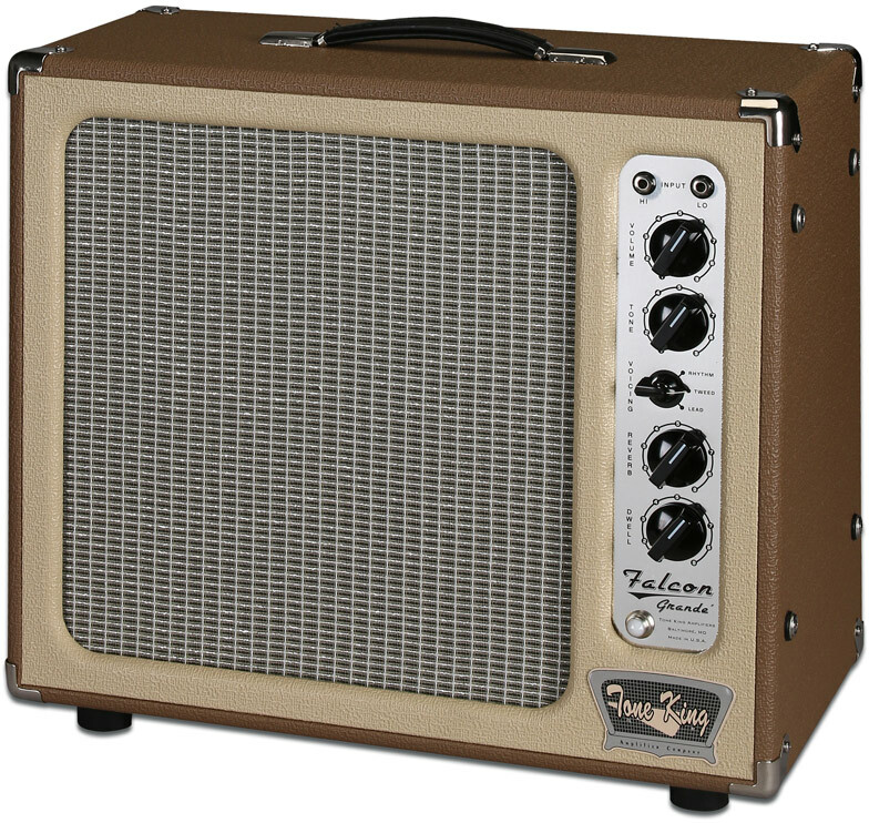 Tone King Falcon Grande 20w 1x12 Brown Beige - Ampli Guitare Électrique Combo - Main picture