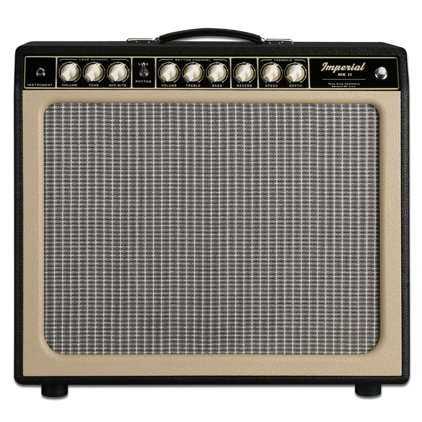 Tone King Imperial Mk Ii Combo 20w 1x12 Black - Ampli Guitare Électrique Combo - Variation 1