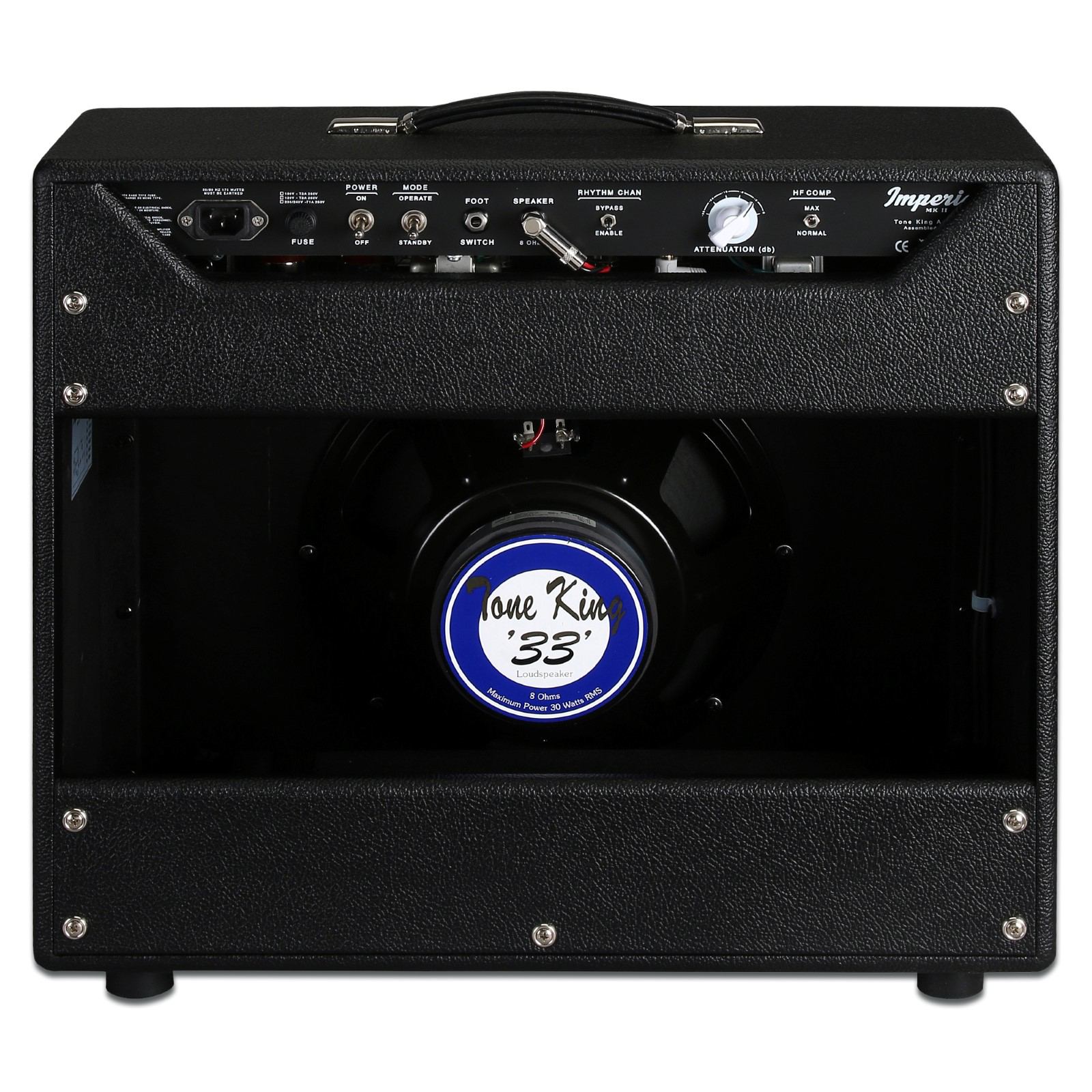 Tone King Imperial Mk Ii Combo 20w 1x12 Black - Ampli Guitare Électrique Combo - Variation 2