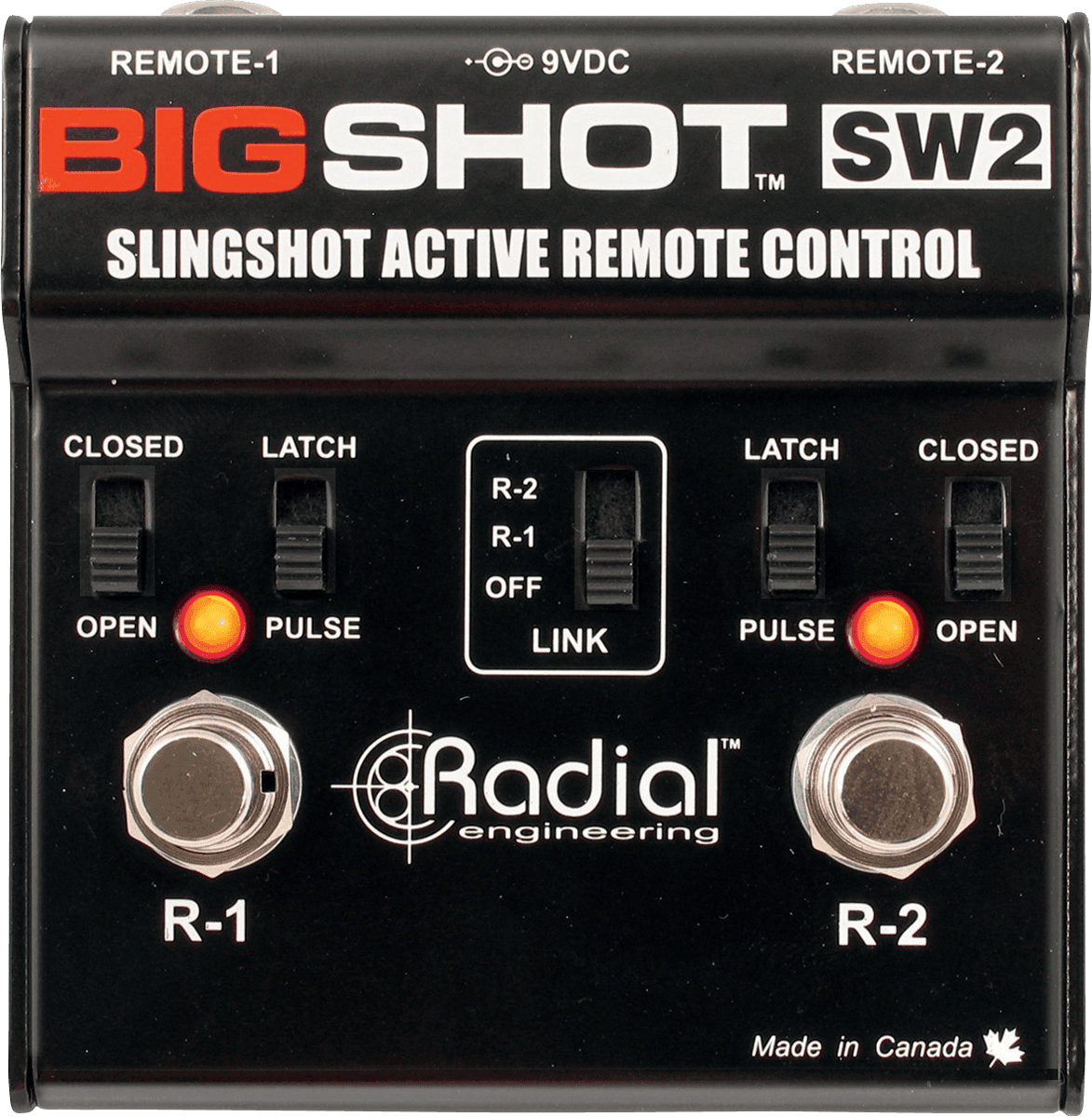 Tonebone Bigshot Sw2 Slingshot Amp Remote Control - Footswitch Ampli - Main picture