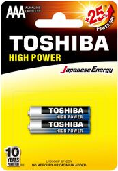 Pile / accu / batterie Toshiba LR03 - Pack de 2