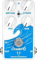 Pédale reverb / delay / echo Tsakalis audioworks Ocean v2 Reverb