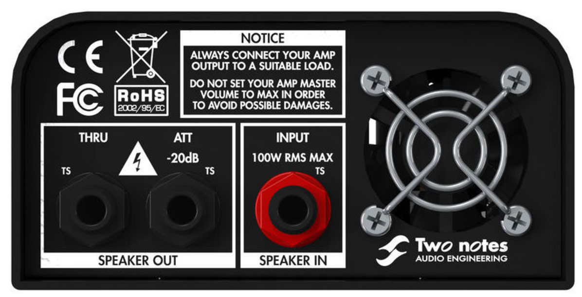 Two Notes Torpedo Captor 4-ohms - - Simulateur Baffle / Haut Parleur - Variation 3