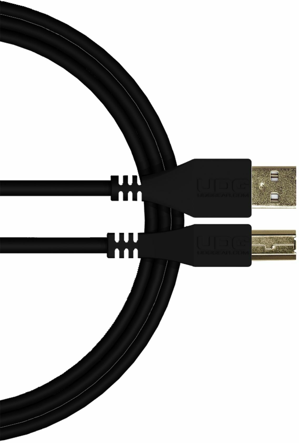 Udg U 95002 Bl (cable Usb 2.0 A-b Noir Droit 2 M) - CÂble - Main picture