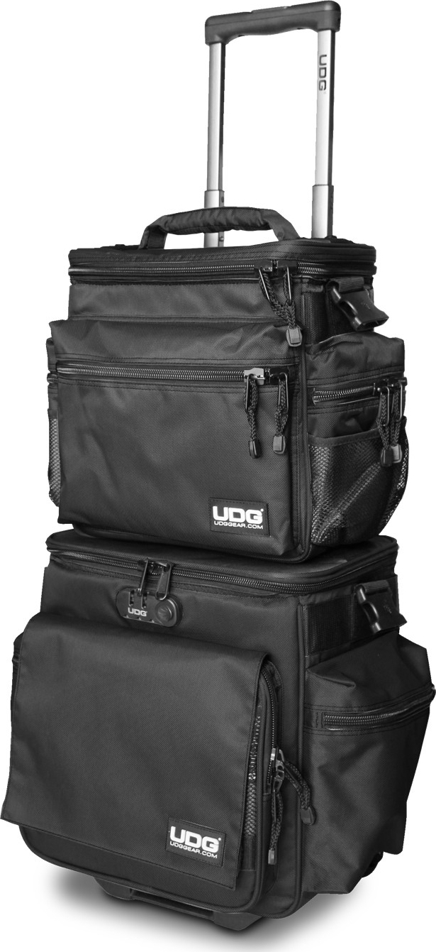 Udg Ultimate Slingbag Trolley Set Deluxe Black, Orange Inside Mk2 (without Cd Wallet 24) - Sac Transport Trolley Dj - Main picture