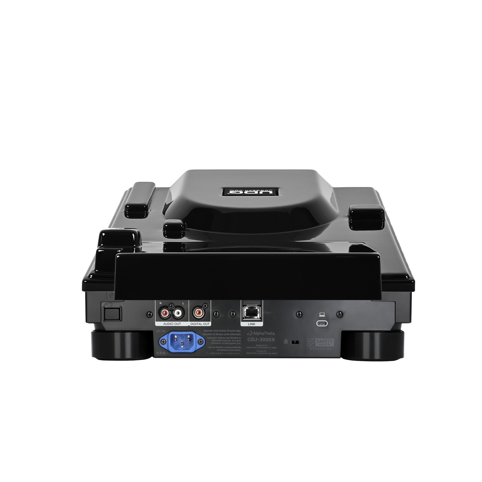 Udg U 94130 Bl (cover Cdj-3000x) - Capot Protection Dj - Variation 2