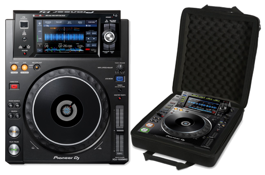 Udg Xdj1000 Mk2 + Housse Udg - Pack Dj Avec Housse/flight/decksaver - Variation 1