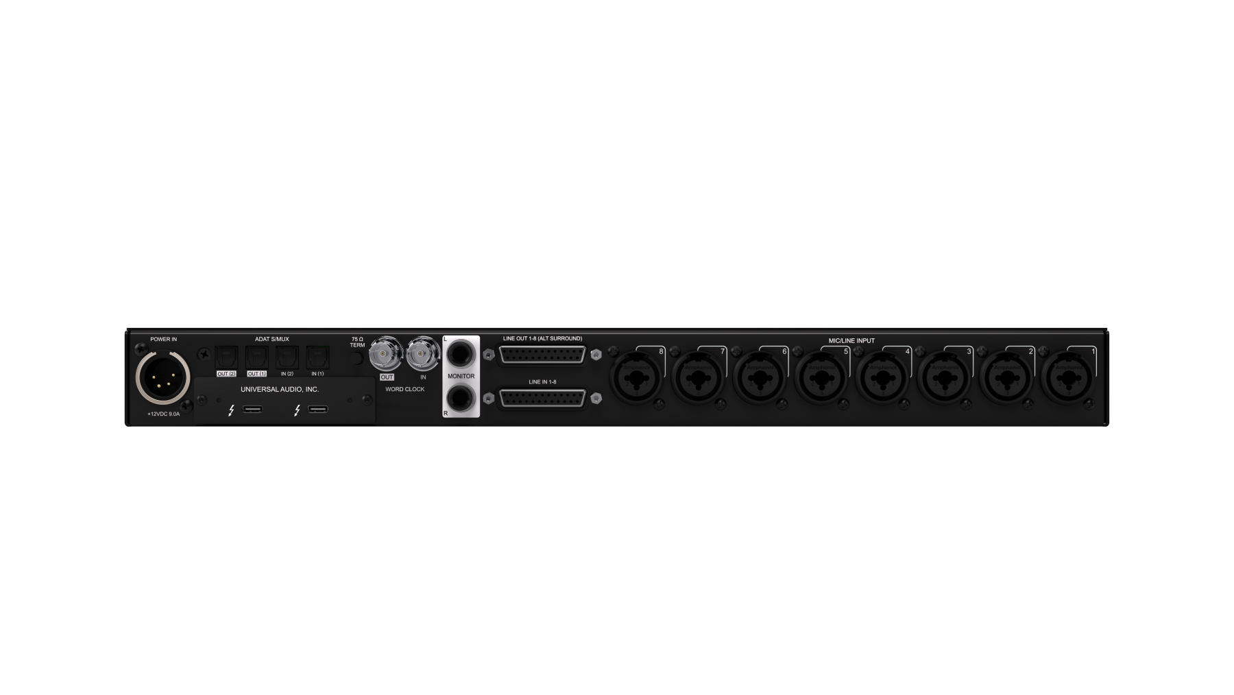 Universal Audio Apollo X8p Studio+ - Carte Son Thunderbolt - Variation 1