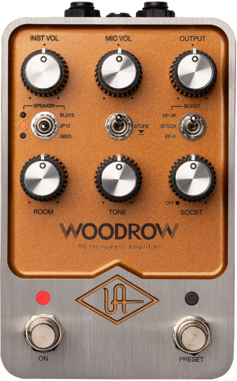 Universal Audio Uafx Woodrow '55 Instrument Amplifier - Simulation ModÉlisation Ampli Guitare - Main picture