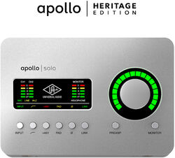 Carte son usb Universal audio Apollo Solo USB Heritage Edition