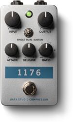 Pédale compression / sustain / noise gate Universal audio UAFX 1176 STUDIO COMPRESSOR
