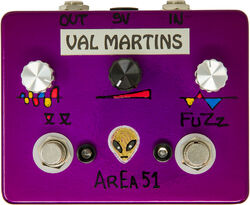 Pédale overdrive / distortion / fuzz Val martins Aera 51 Octafuzz