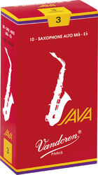 Anche saxophone Vandoren Java Saxophone Alto n°3 (Box x10)