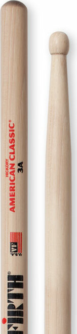 Vic Firth American Classic 3a Hickory - Baguette Batterie - Main picture