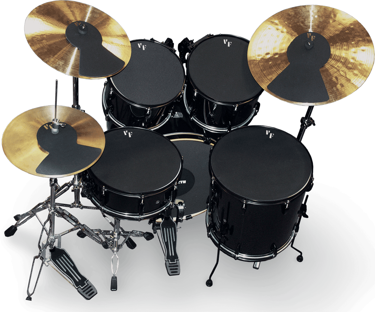 Vic Firth Sourdine Stage Rock 22/10/12/14/16 + Cymbales - Pack Cymbales - Main picture