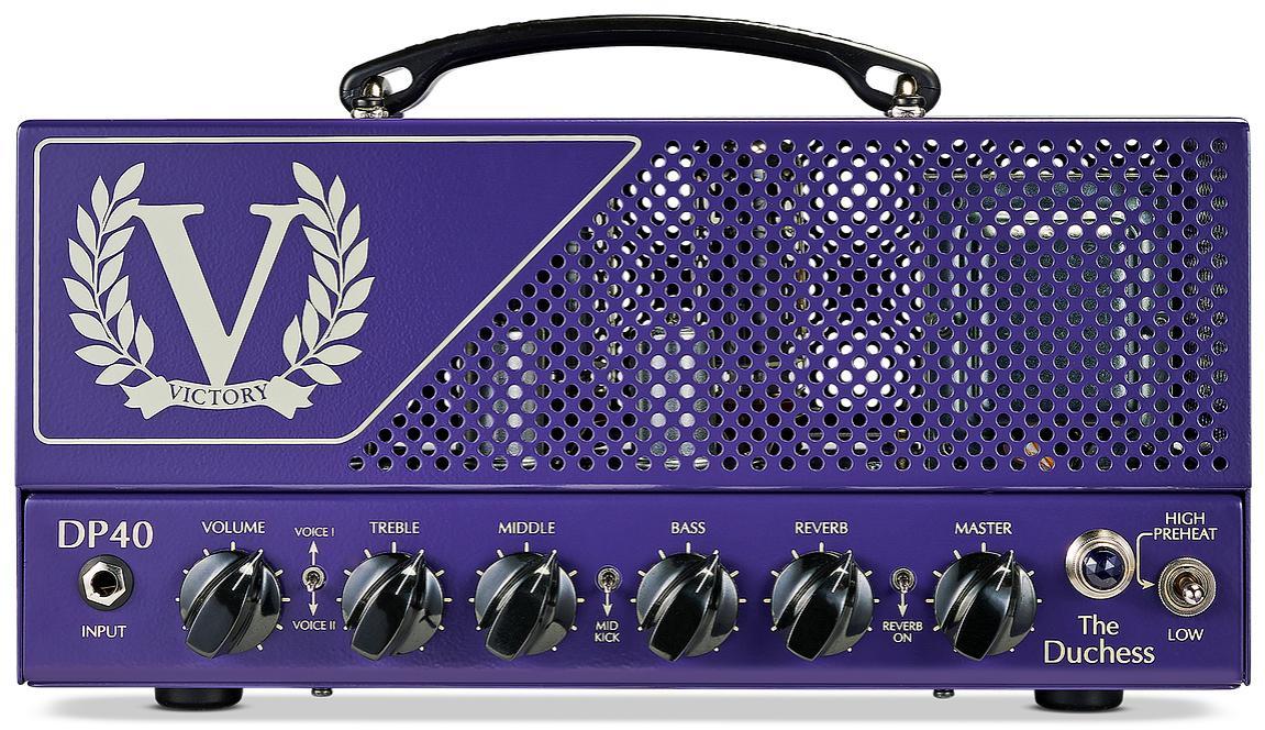 Tête ampli guitare électrique Victory amplification Danish Pete DP40 The Duchess Head