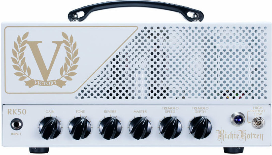 Victory Amplification Richie Kotzen Rk50 Head 9/50w - Ampli Guitare Électrique TÊte / PÉdale - Main picture