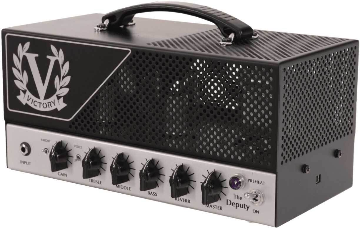 Victory Amplification The Deputy Lunch Box Head 25w El86/el84 - Ampli Guitare Électrique TÊte / PÉdale - Main picture