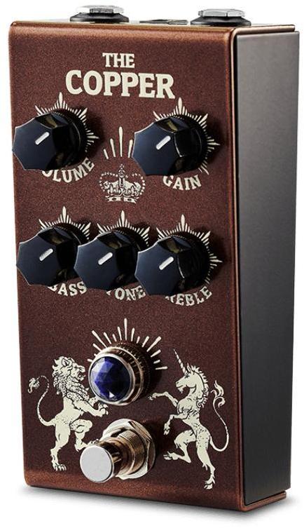 Pédale overdrive / distortion / fuzz Victory amplification V1 Copper