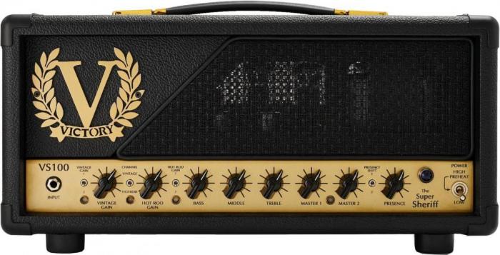 Tête ampli guitare électrique Victory amplification VS100 Super Sheriff Head