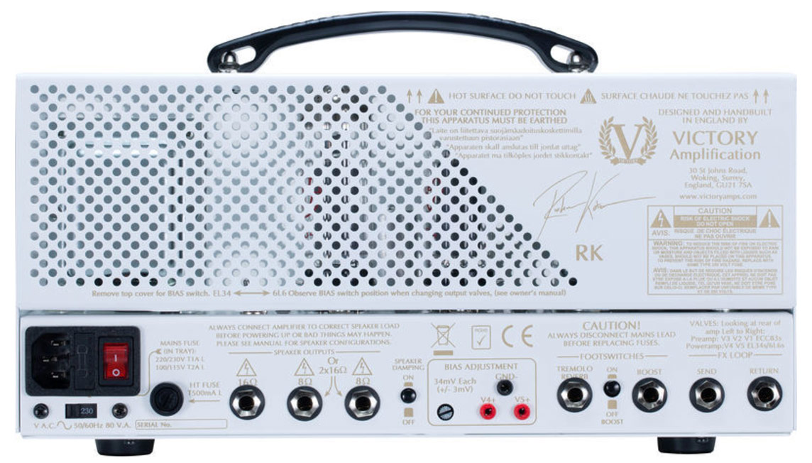 Victory Amplification Richie Kotzen Rk50 Head 9/50w - Ampli Guitare Électrique TÊte / PÉdale - Variation 1
