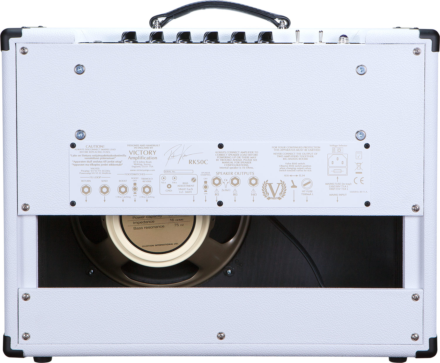 Victory Amplification Richie Kotzen Rk50c 1x12 9/50w - Ampli Guitare Électrique Combo - Variation 2