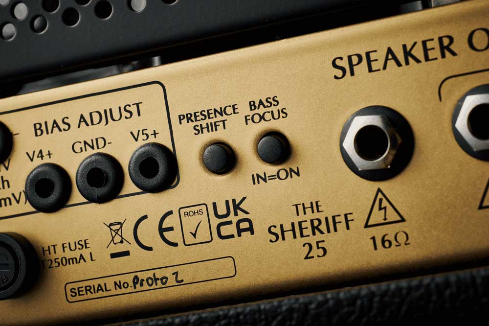 Victory Amplification Sheriff 25 Compact Head 25w El86/el84 - Ampli Guitare Électrique TÊte / PÉdale - Variation 2