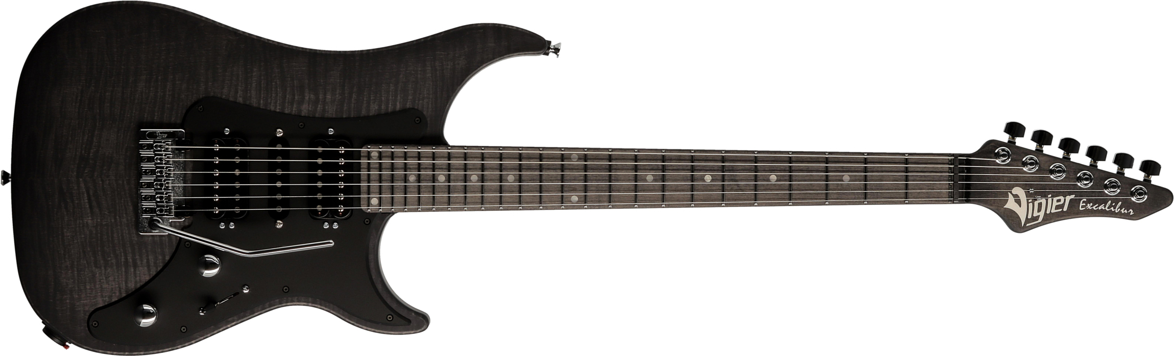 Vigier Excalibur Speciaal Hsh Trem Mn - Velour Noir - Guitare Électrique MÉtal - Main picture