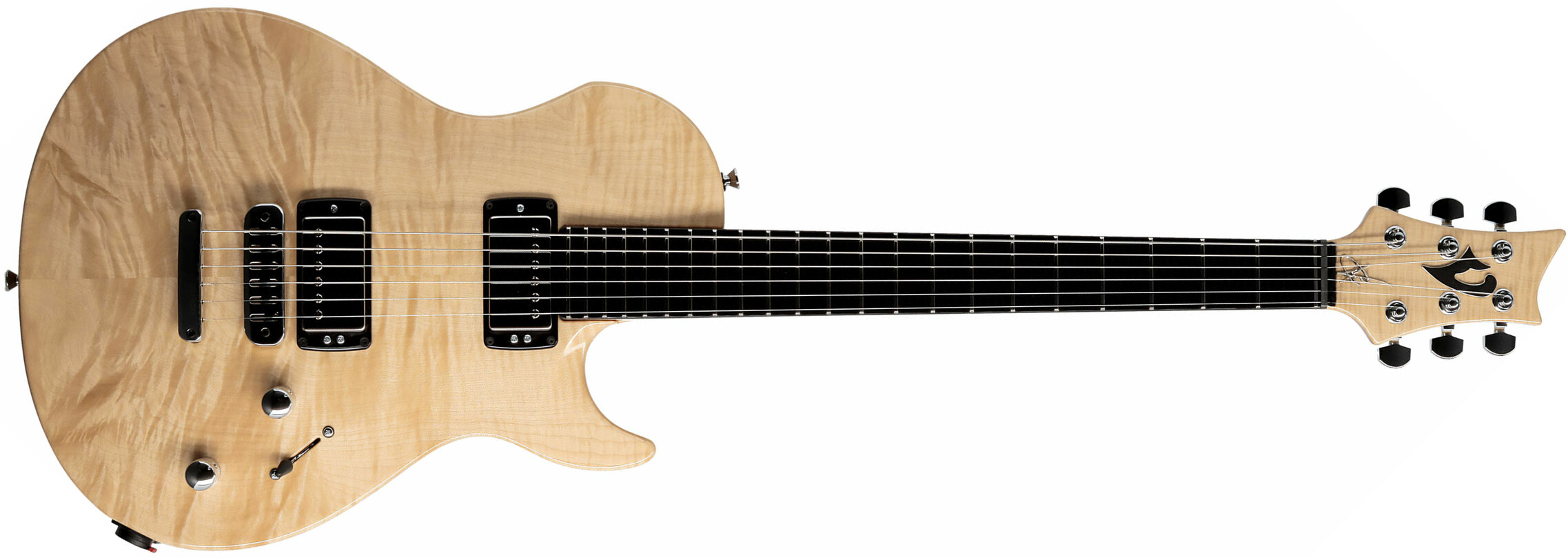 Vigier G.v. Wood 2h Ht Phe - Natural - Guitare Électrique Single Cut - Main picture