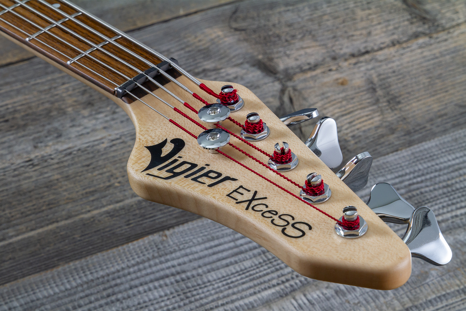 Vigier Excess Original 5c Active Rw - Antique Violin - Basse Électrique Solid Body - Variation 5