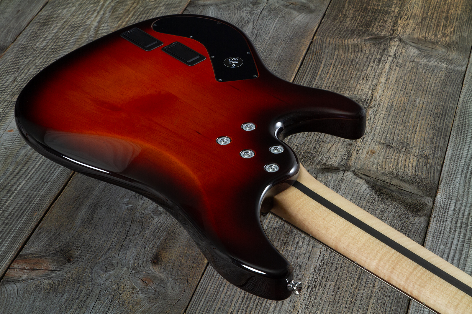 Vigier Excess Original 5c Active Rw - Antique Violin - Basse Électrique Solid Body - Variation 6