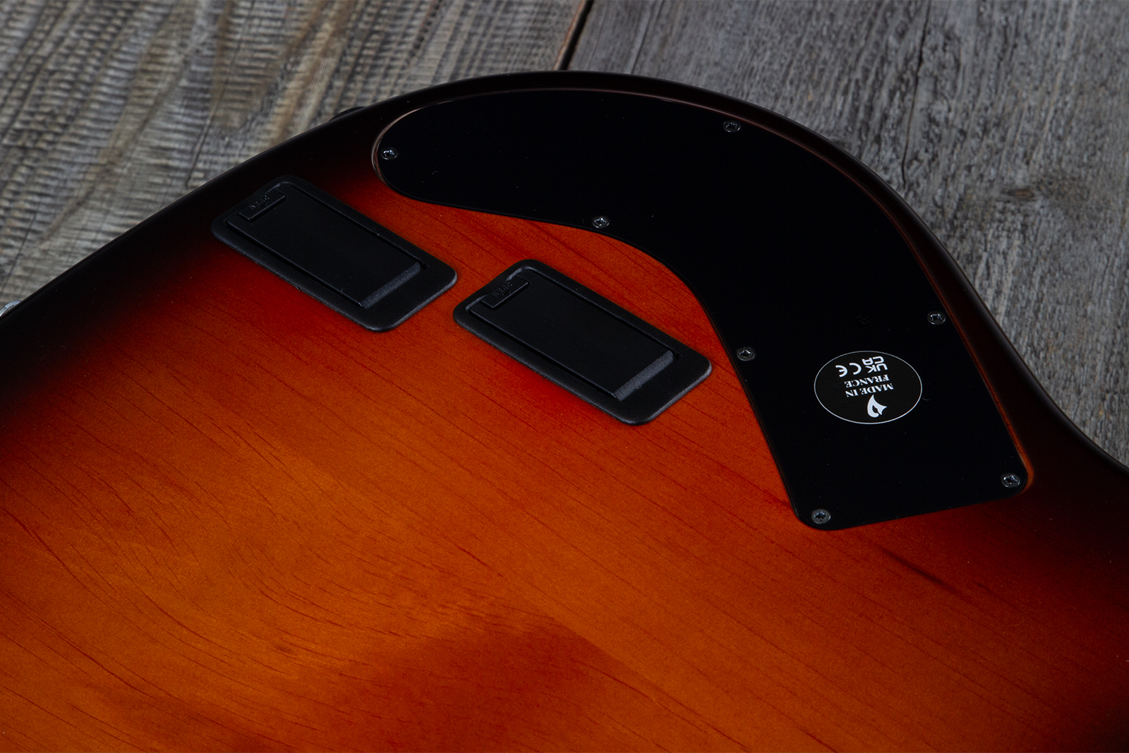 Vigier Excess Original 5c Active Rw - Antique Violin - Basse Électrique Solid Body - Variation 7