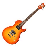 Vigier G.v. Rock Hh Rosewood - Amber - Guitare Électrique Single Cut - Variation 1