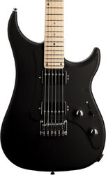 Guitare électrique forme str Vigier                         Excalibur Indus (HH, HT, MN) - Black matte