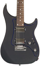 Guitare électrique forme str Vigier                         Excalibur Indus (HH, Trem, RW) - Textured black